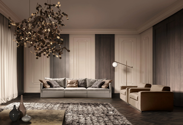 MORGAN EVO - Sectional fabric sofa with removable cover by Former In Italia - view 3